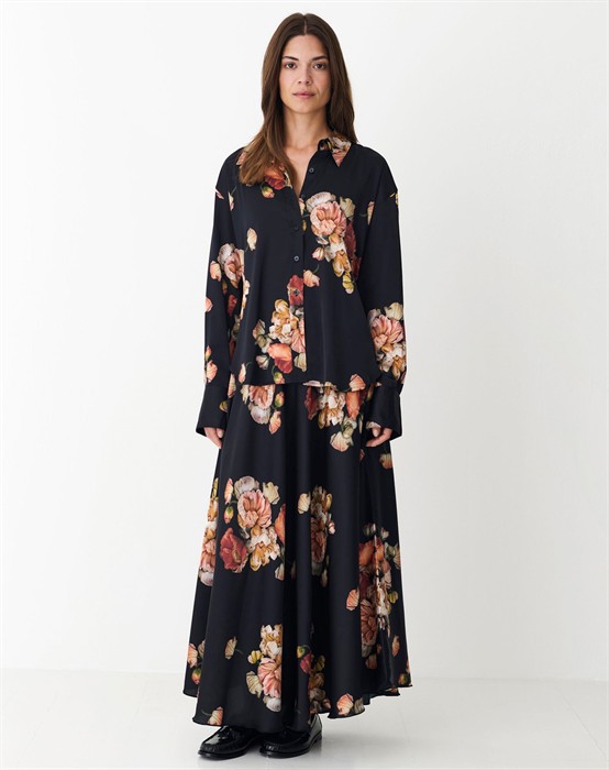 Edie Skjorte - Poppy Bouquet